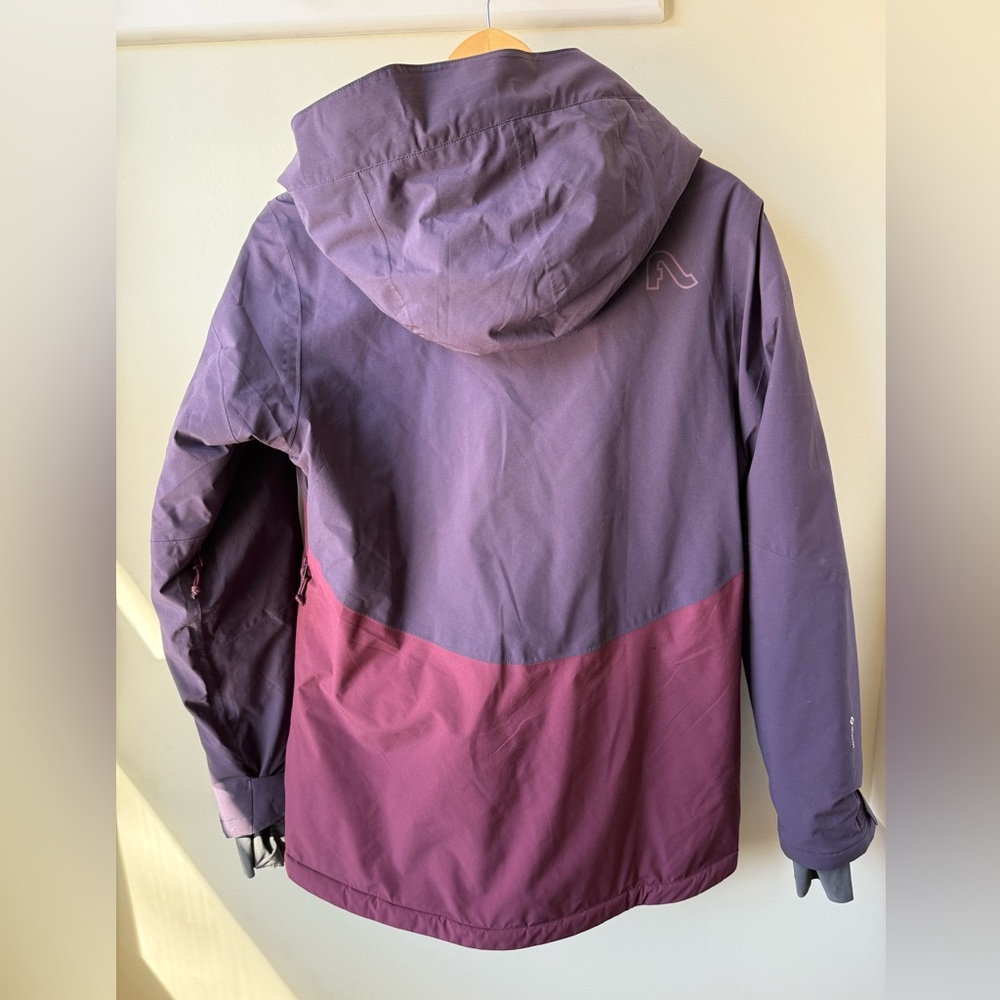 FLYLOW Daphne Jacket Full Zip Ski Snowboard Snow Hooded Performance Colorblock S - Picture 2 of 9